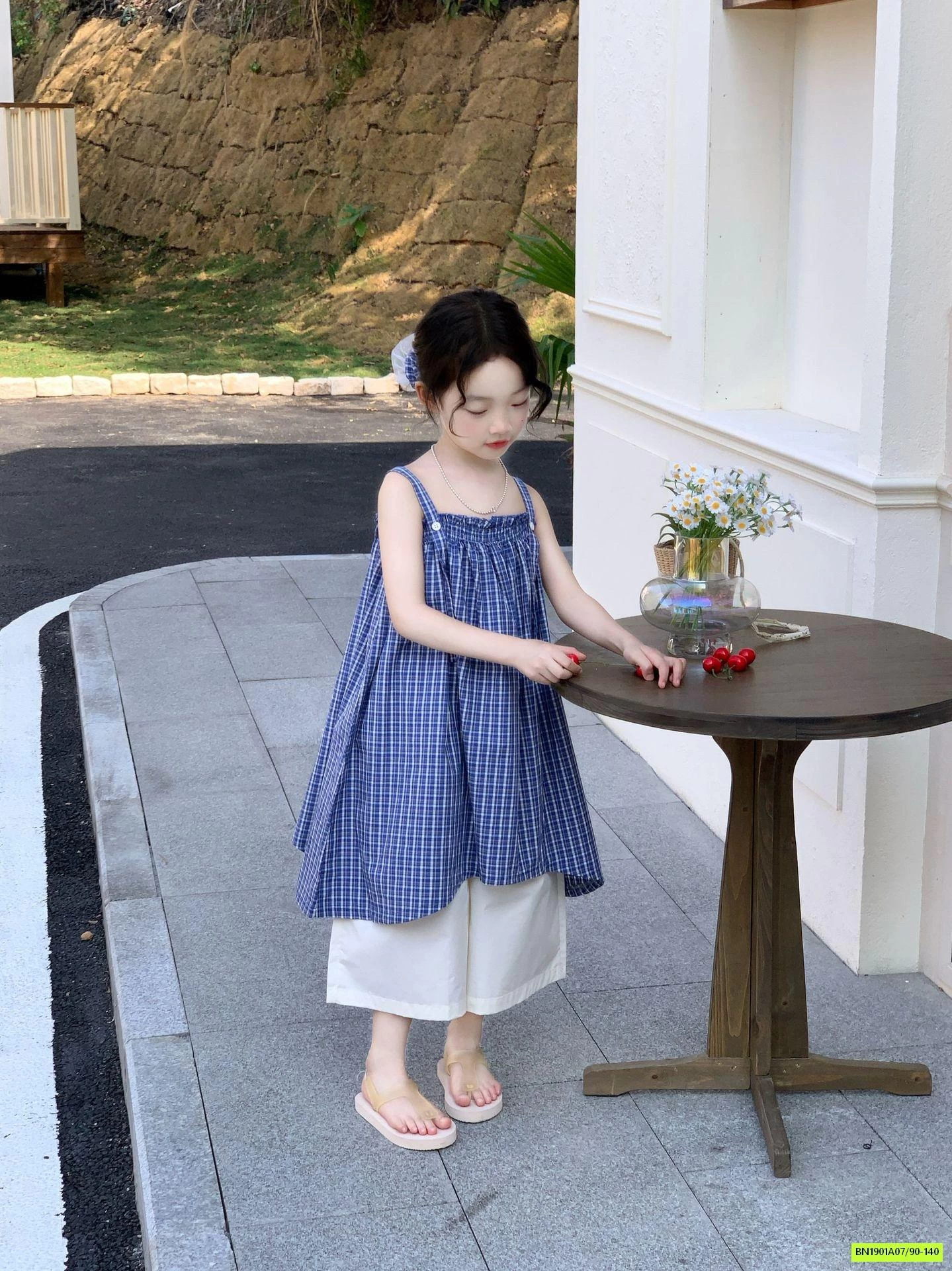 ĐẦM CARO 2 DÂY MIX QUẦN SUÔNG