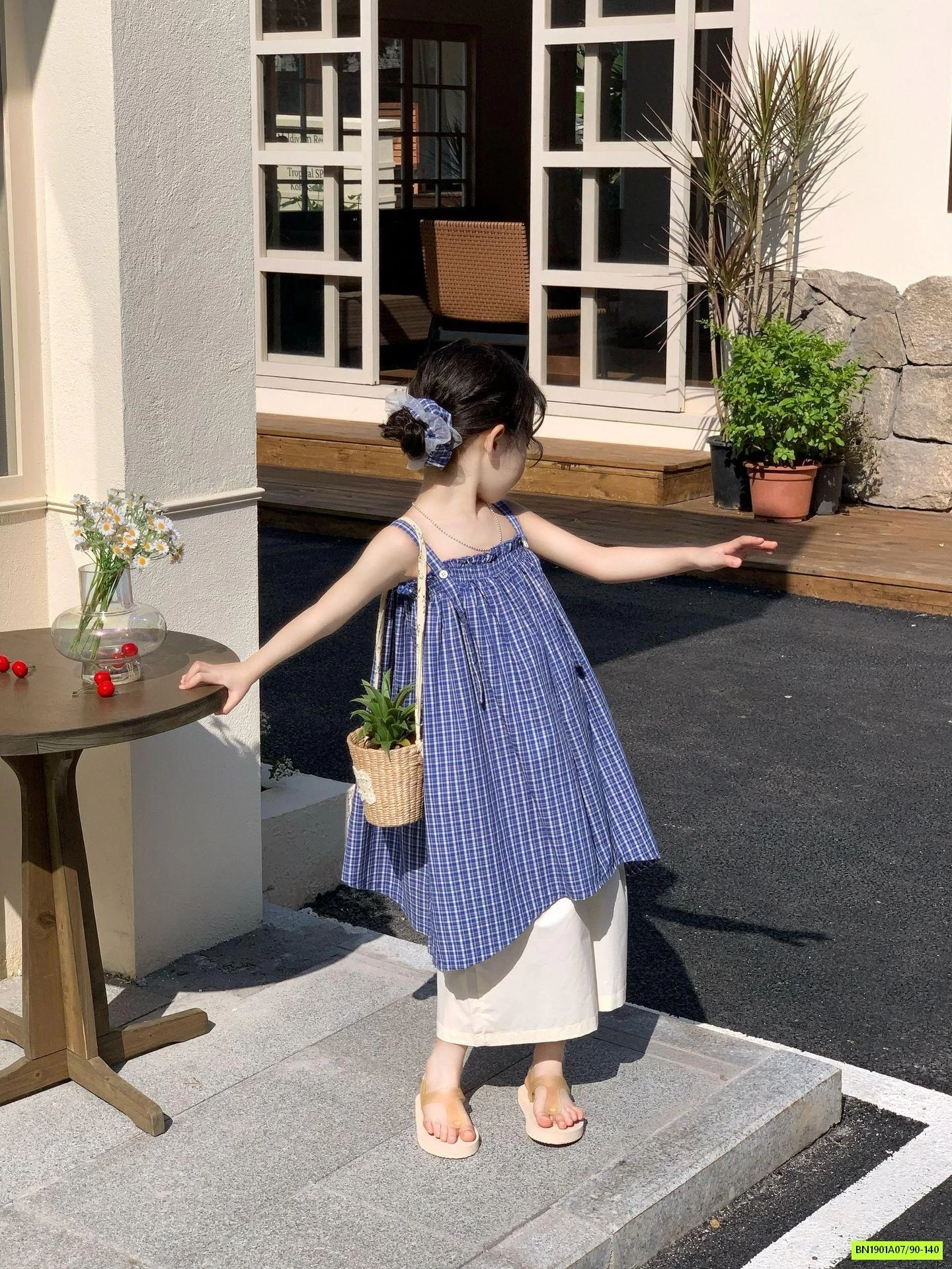 ĐẦM CARO 2 DÂY MIX QUẦN SUÔNG