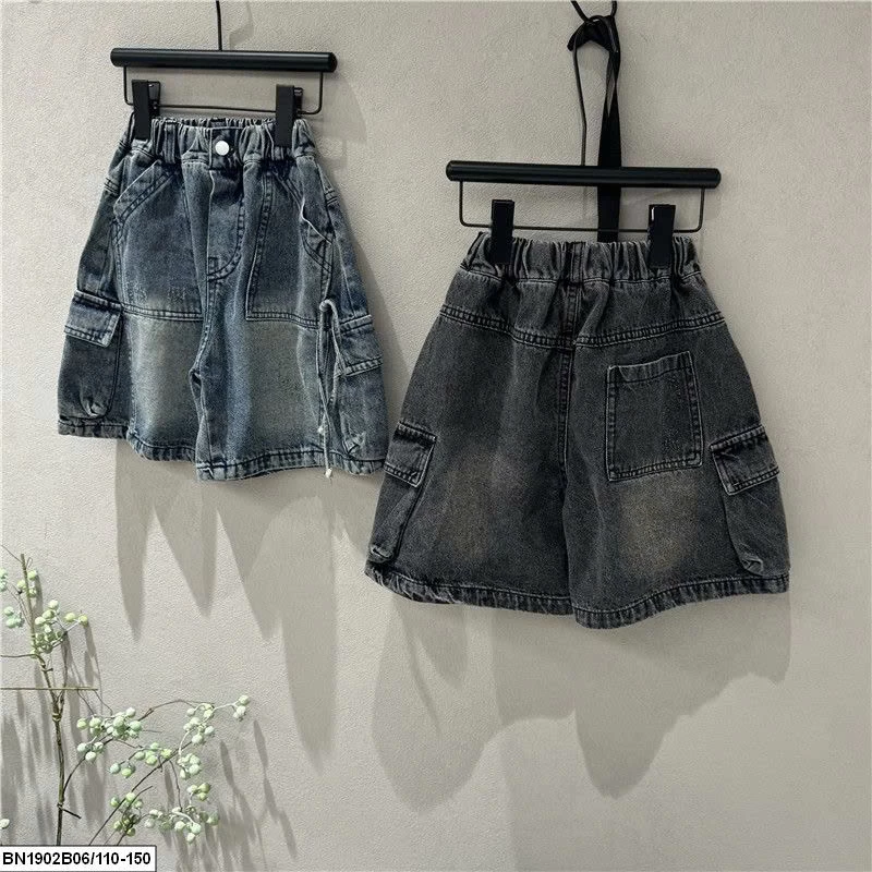 QUẦN SHORT JEAN MỀM TÚI HỘP