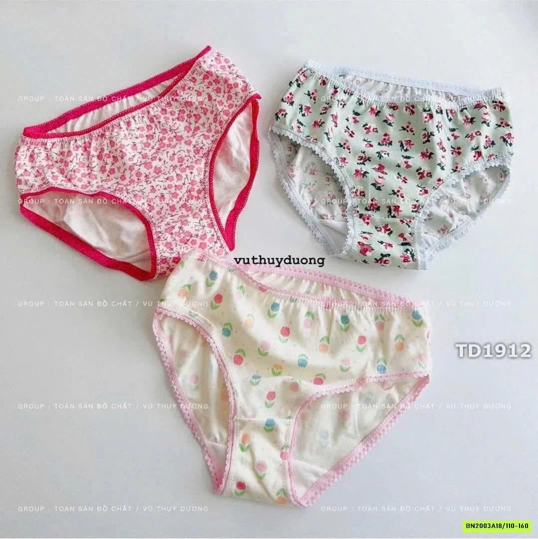 SÉT 12 QUẦN CHIP TAM GIÁC XUẤT DƯ BG