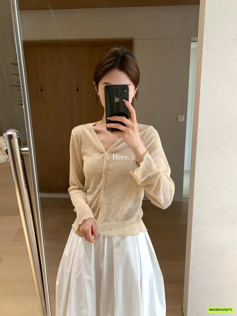 KHOÁC MỎNG DỆT HERS