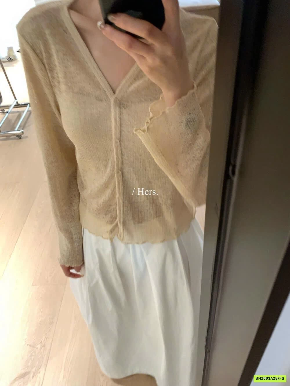 KHOÁC MỎNG DỆT HERS