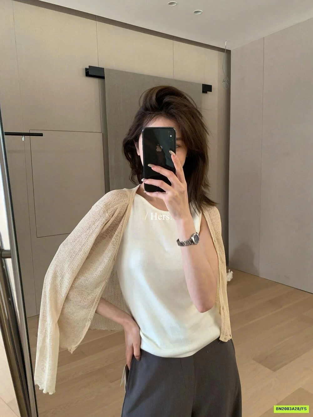 KHOÁC MỎNG DỆT HERS