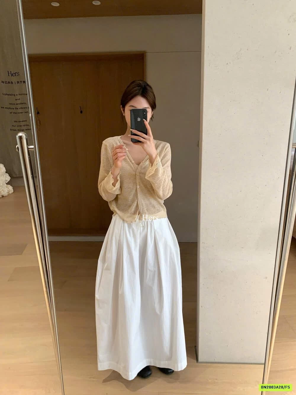 KHOÁC MỎNG DỆT HERS