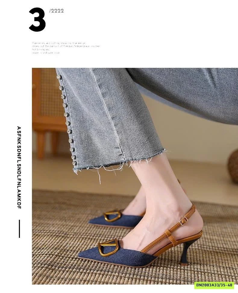 GIÀY MŨI NHỌN CAO GÓT NỮ