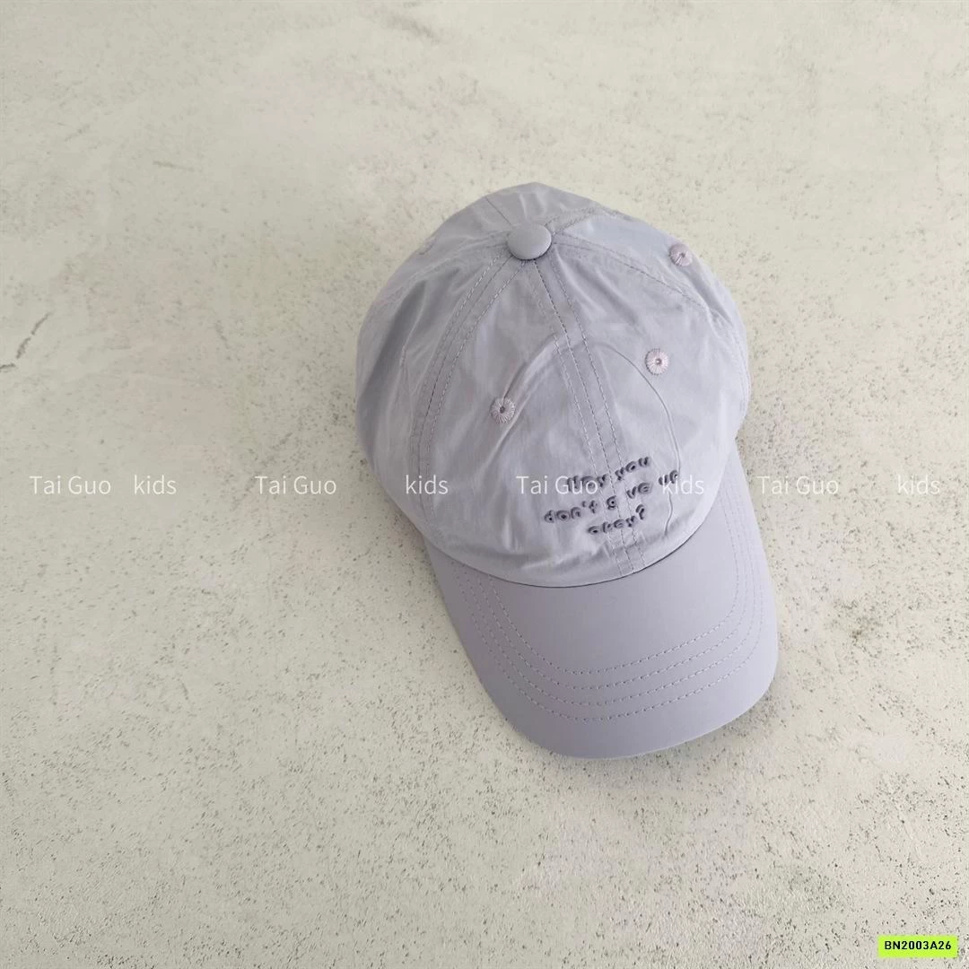 MŨ KẾT THÊU CHỮ NHỎ