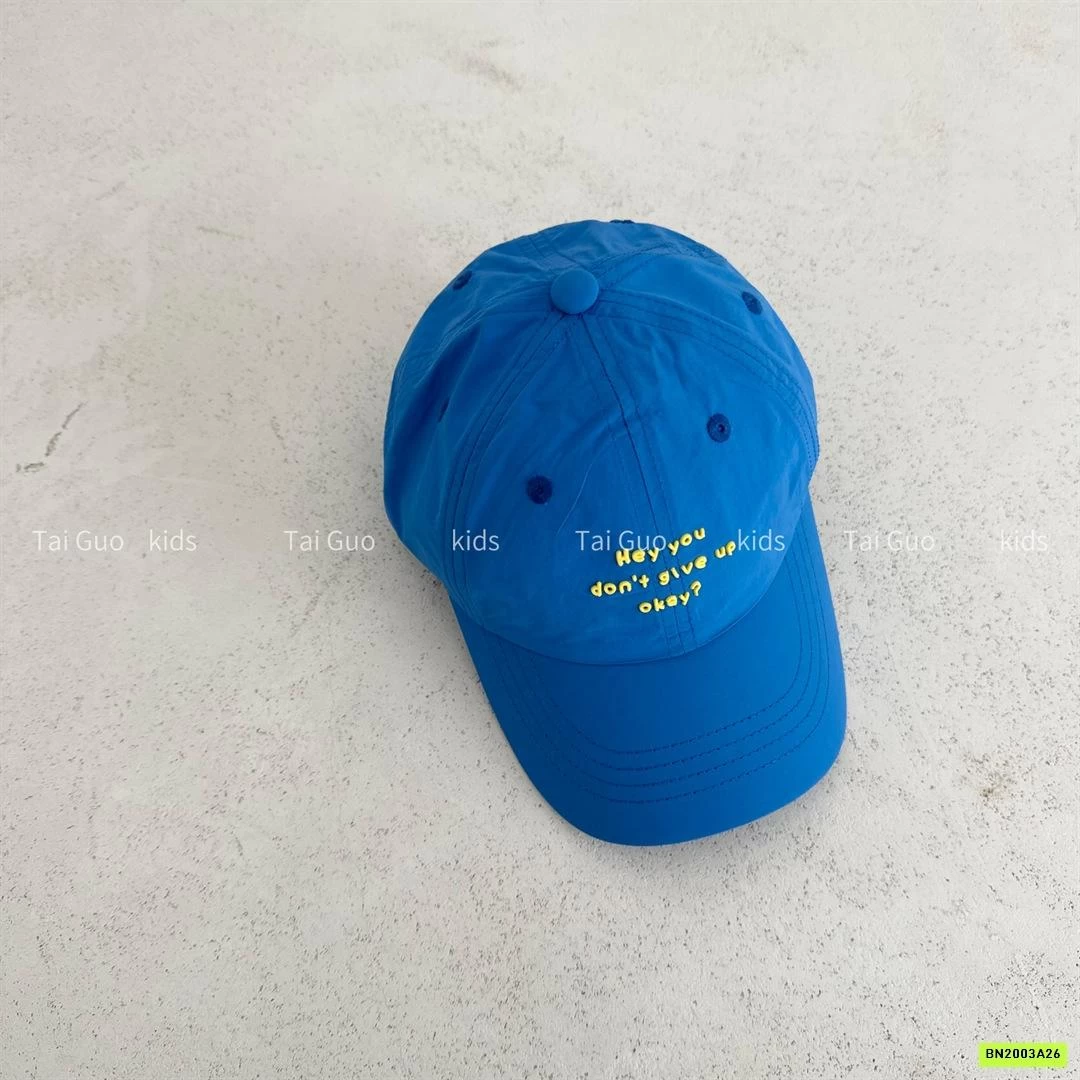 MŨ KẾT THÊU CHỮ NHỎ