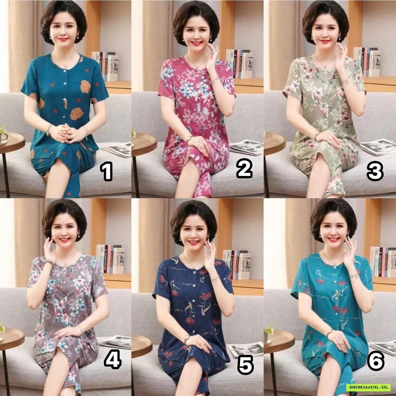 BỘ MẶC NHÀ TRUNG NIÊN