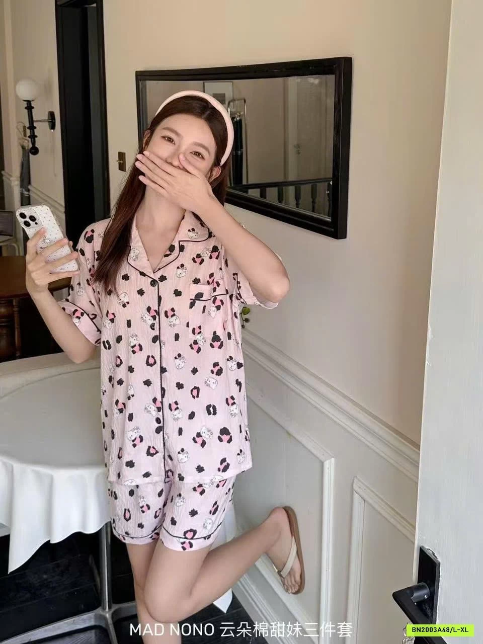 BỘ MẶC NHÀ 3 MÓN MADNONO