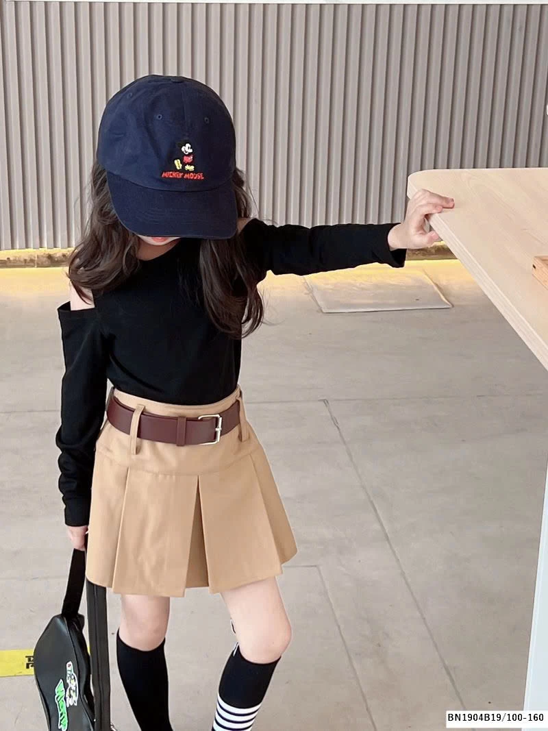 SÉT CHÂN VÁY CHỮ A MIX ÁO ĐE HỞ VAI