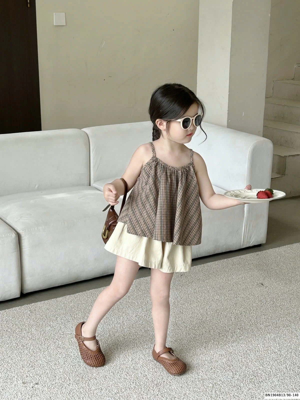 SÉT ÁO 2 ĐÂY NÂU DỄ THƯƠNG