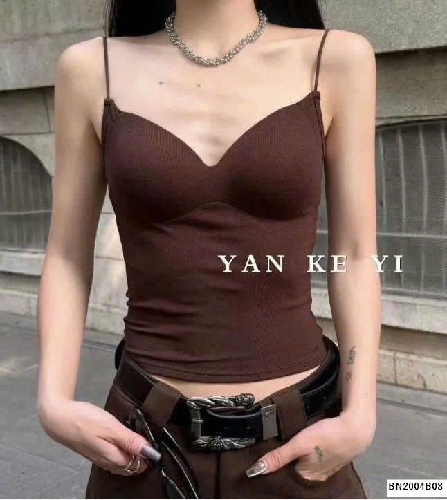 ÁO HAI DÂY HỞ LƯNG KÈM ĐỆM NGỰC