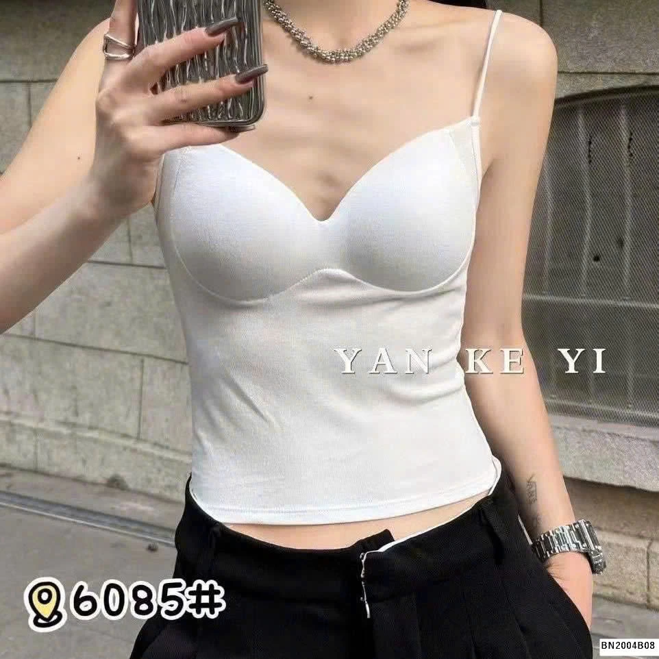 ÁO HAI DÂY HỞ LƯNG KÈM ĐỆM NGỰC