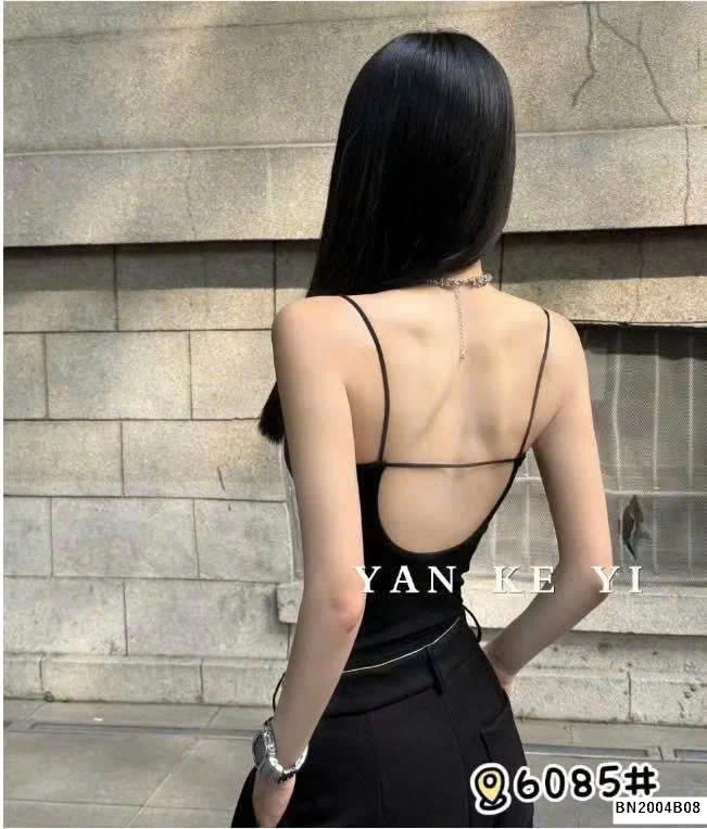 ÁO HAI DÂY HỞ LƯNG KÈM ĐỆM NGỰC