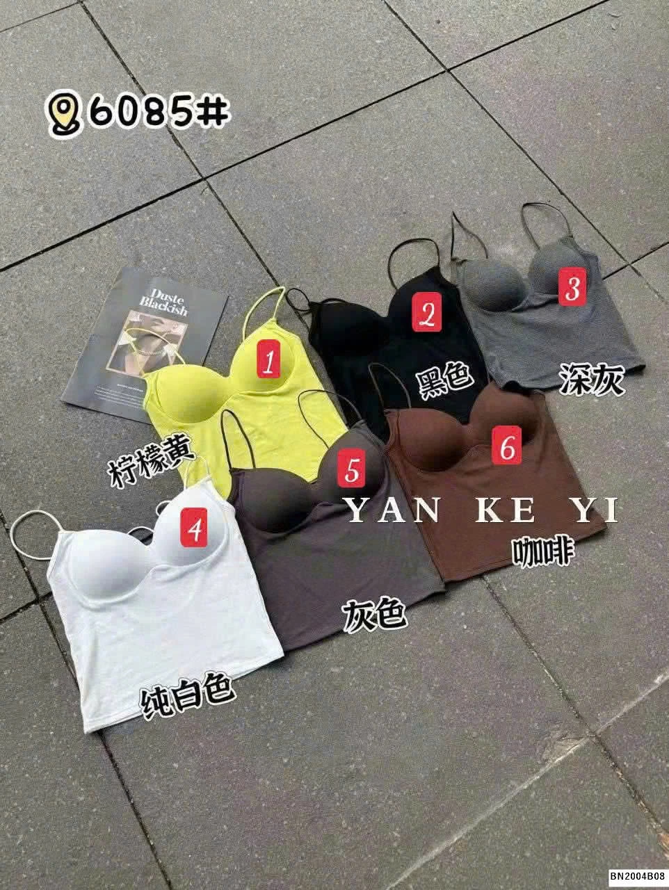 ÁO HAI DÂY HỞ LƯNG KÈM ĐỆM NGỰC