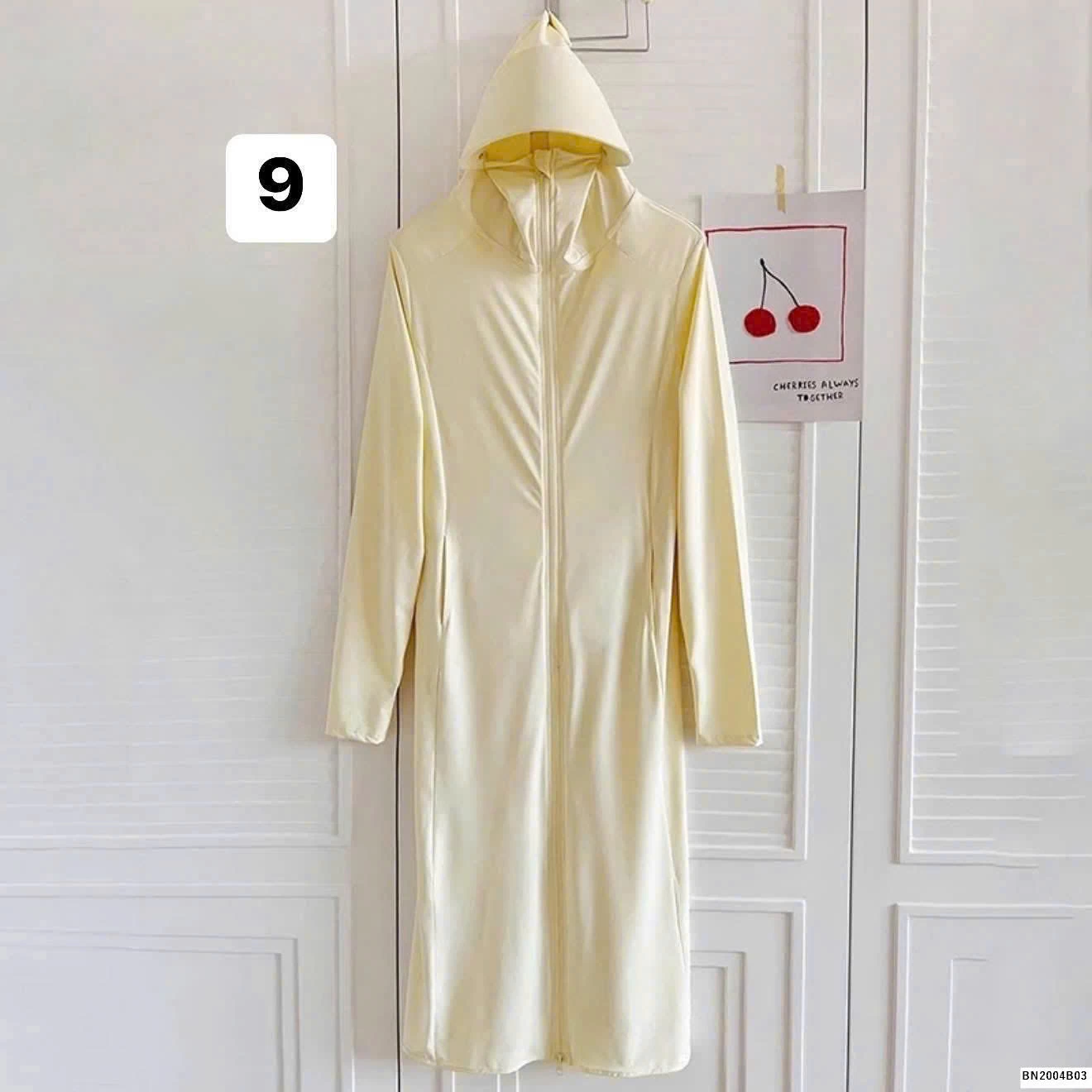 ÁO CHỐNG NẮNG DÁNG DÀI LỤA BĂNG UPF50