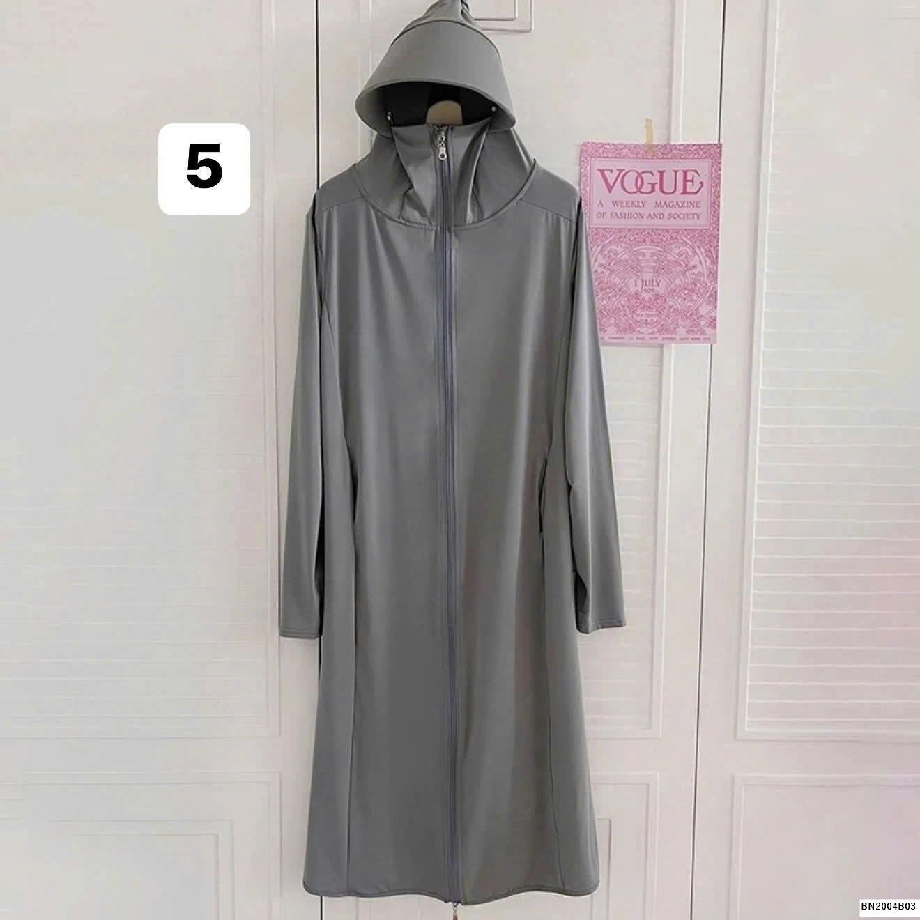 ÁO CHỐNG NẮNG DÁNG DÀI LỤA BĂNG UPF50