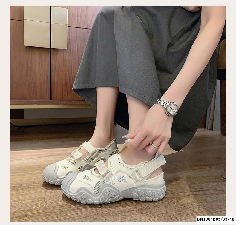 SANDAL THỂ THAO QUAI DÁN NỮ