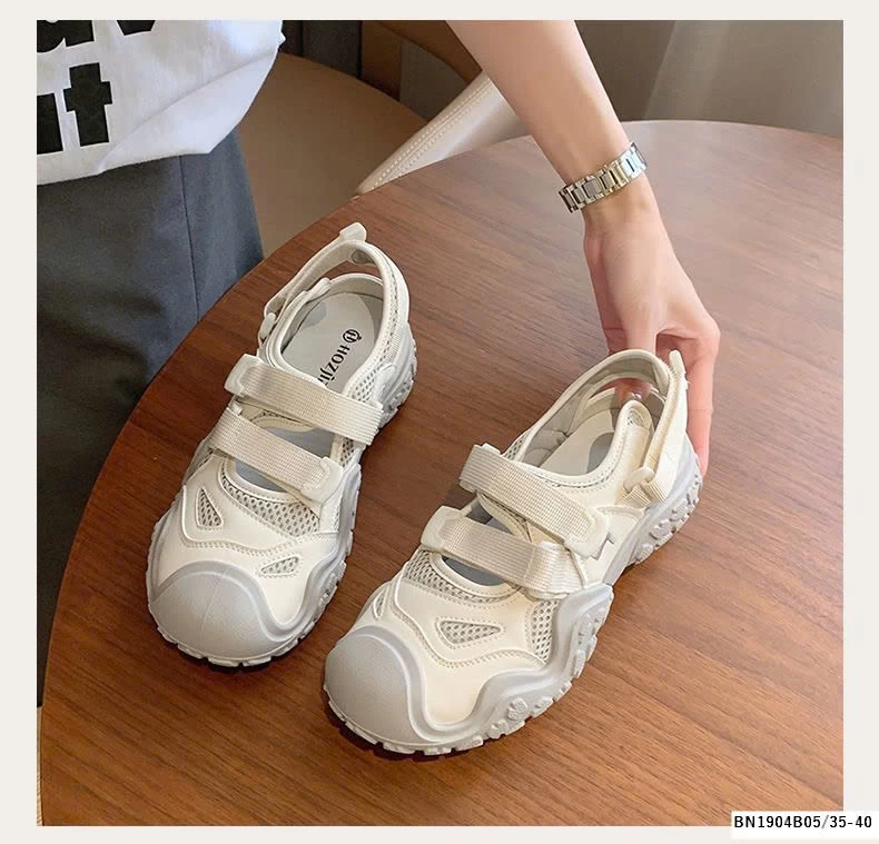 SANDAL THỂ THAO QUAI DÁN NỮ