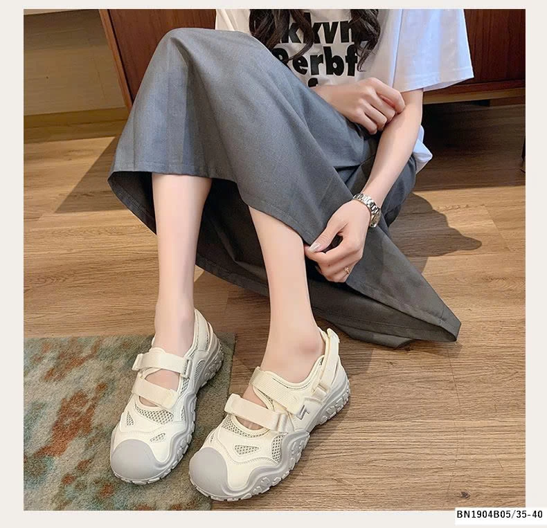 SANDAL THỂ THAO QUAI DÁN NỮ