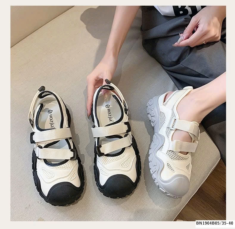 SANDAL THỂ THAO QUAI DÁN NỮ