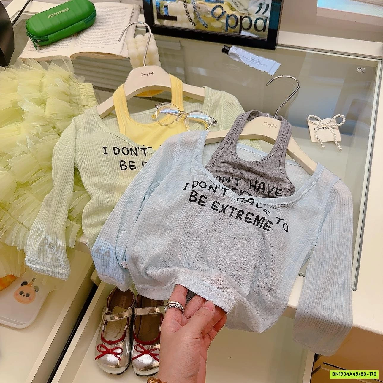 SÉT ÁO LƯỚI 2 CHI TIẾT