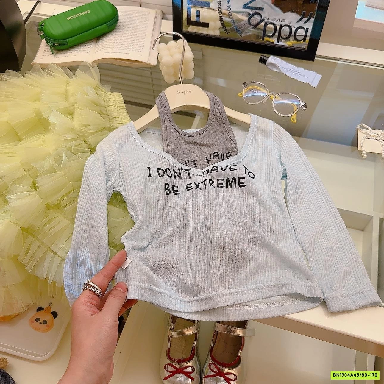 SÉT ÁO LƯỚI 2 CHI TIẾT