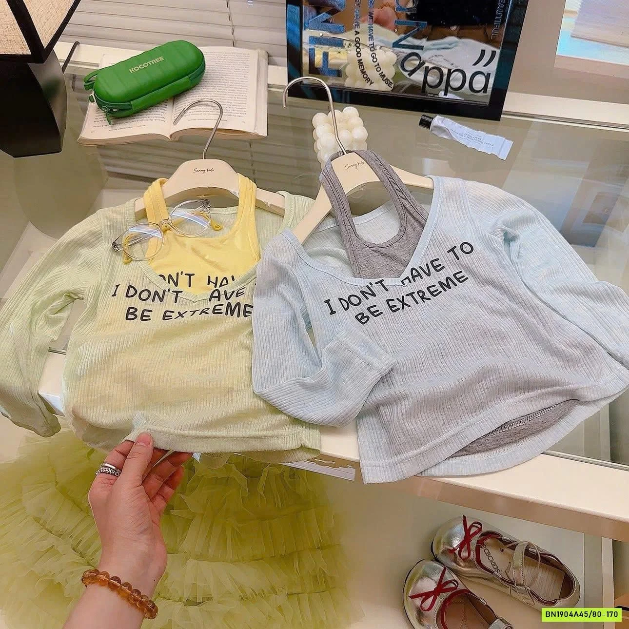 SÉT ÁO LƯỚI 2 CHI TIẾT