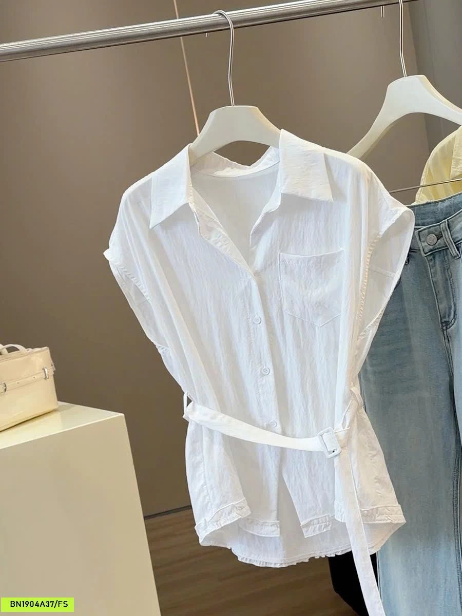 ÁO SƠ MI TAY HẾN ANNA