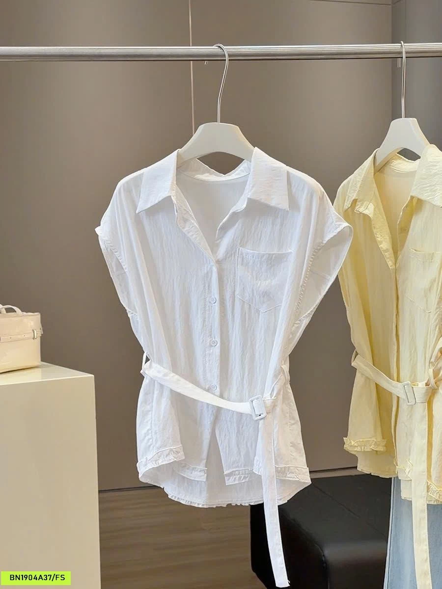 ÁO SƠ MI TAY HẾN ANNA