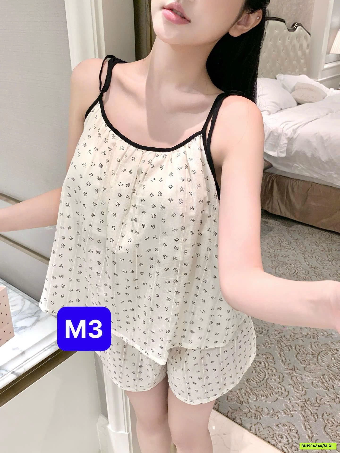 BỘ NGỦ THÔ 2 DÂY HOA NHÍ