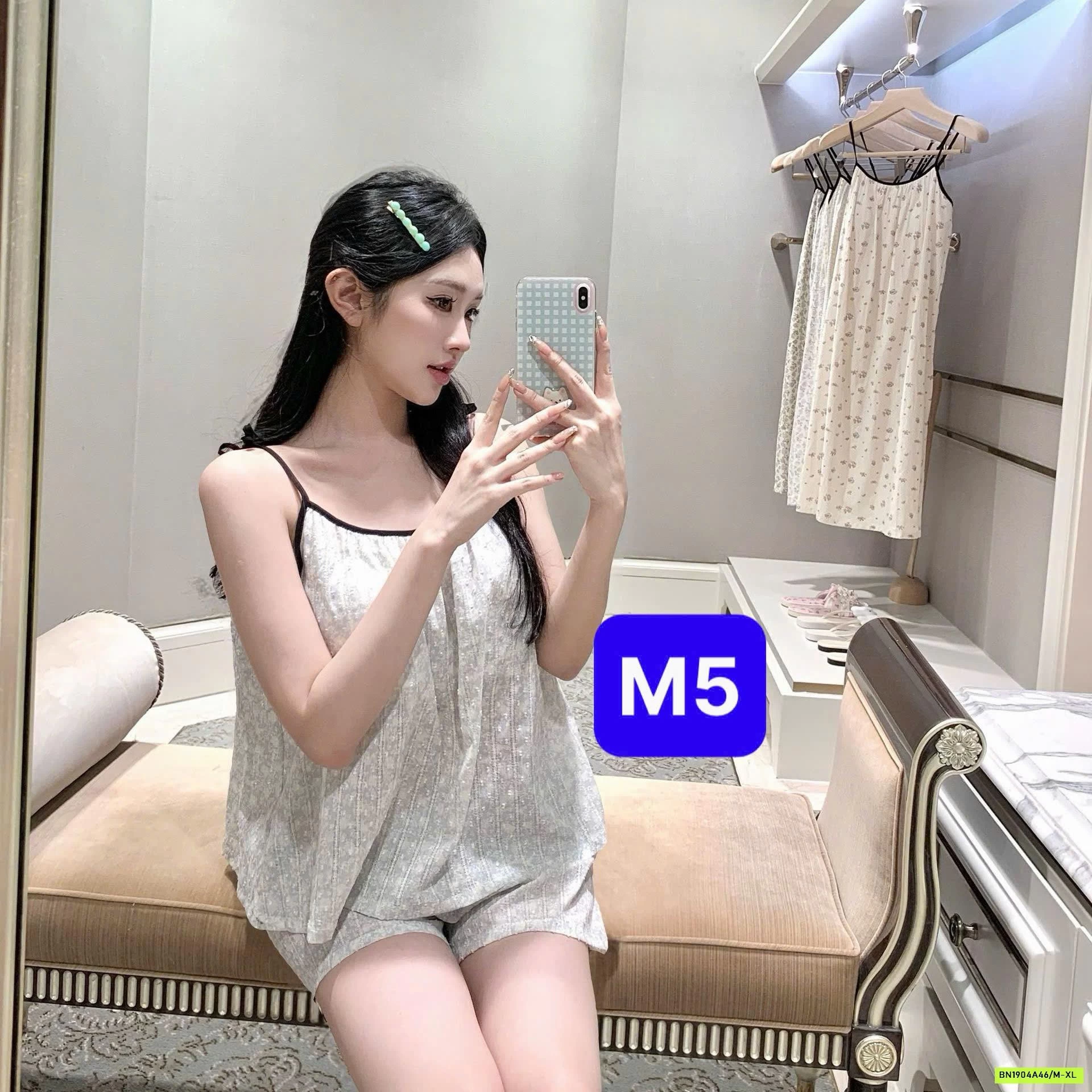 BỘ NGỦ THÔ 2 DÂY HOA NHÍ