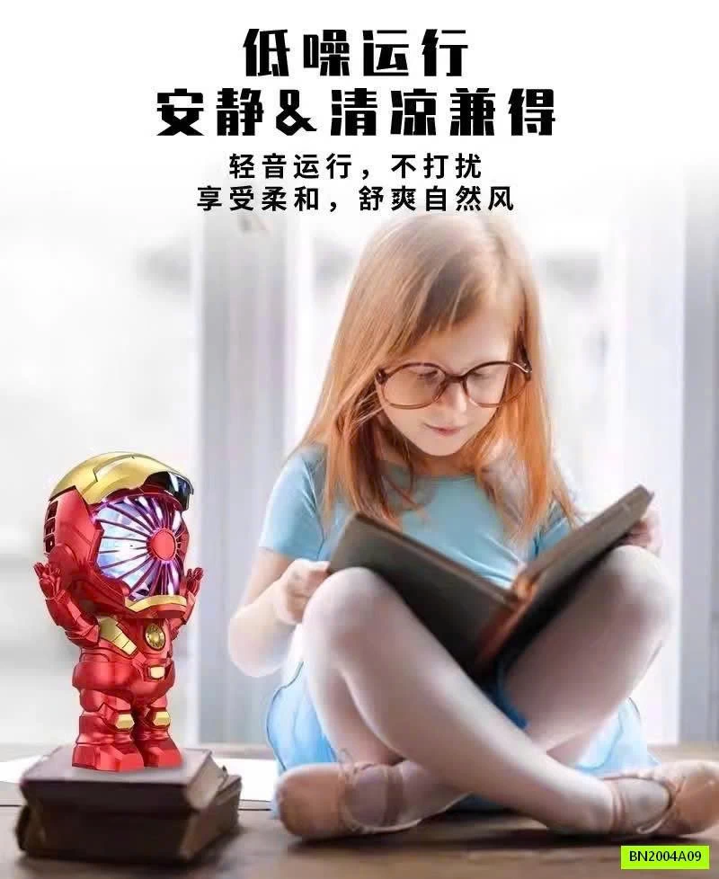 QUẠT SIÊU NHÂN ĐEO CỔ