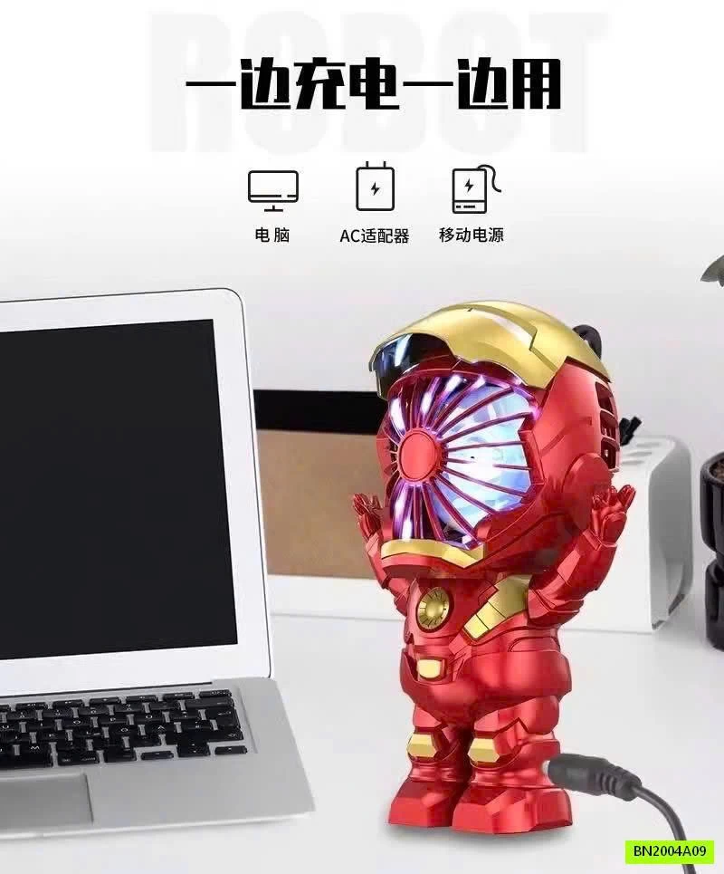 QUẠT SIÊU NHÂN ĐEO CỔ