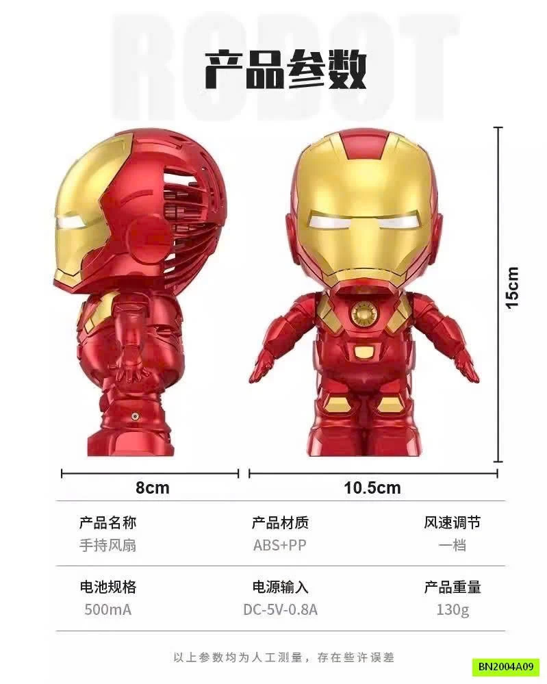 QUẠT SIÊU NHÂN ĐEO CỔ