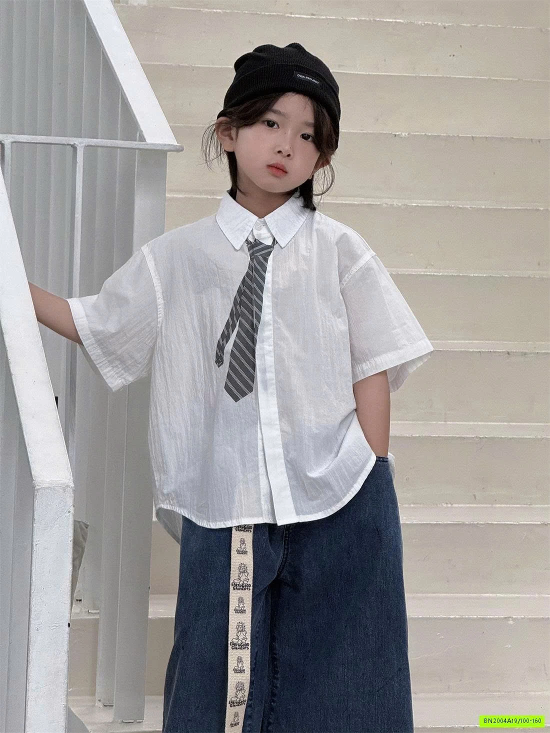 SƠ MI ĐUÔI TÔM LIỀN CÀ VẠT CHEESE