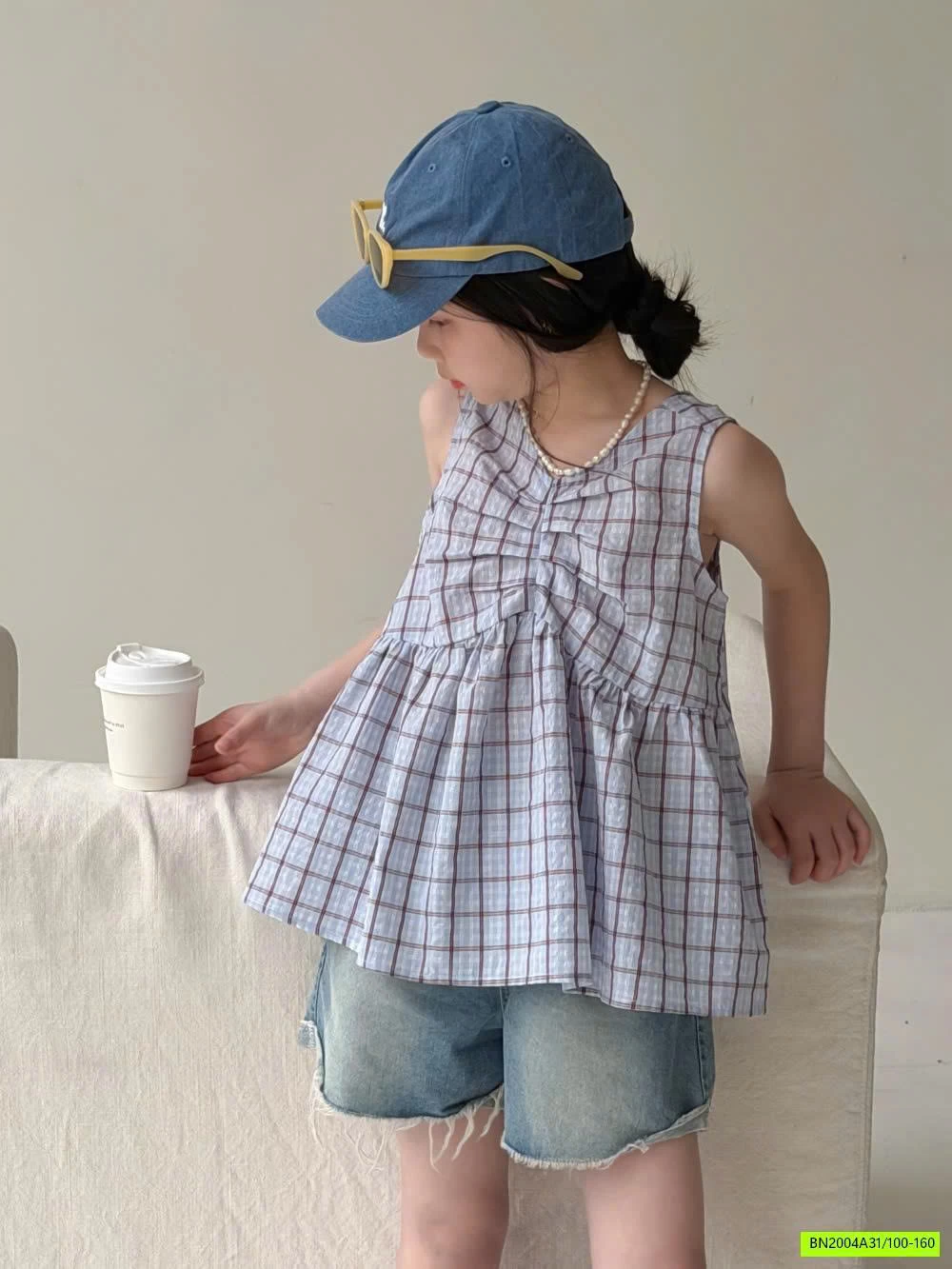 SHORT JEANS TUA GẤU KUMAIKIDS