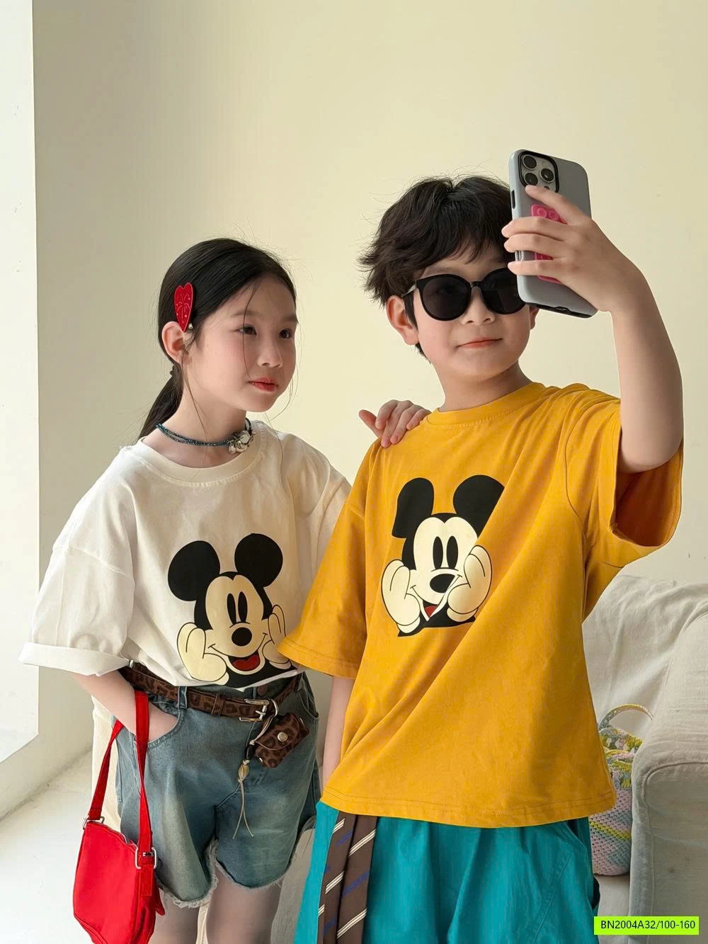 ÁO THUN MICKEY KUMAI