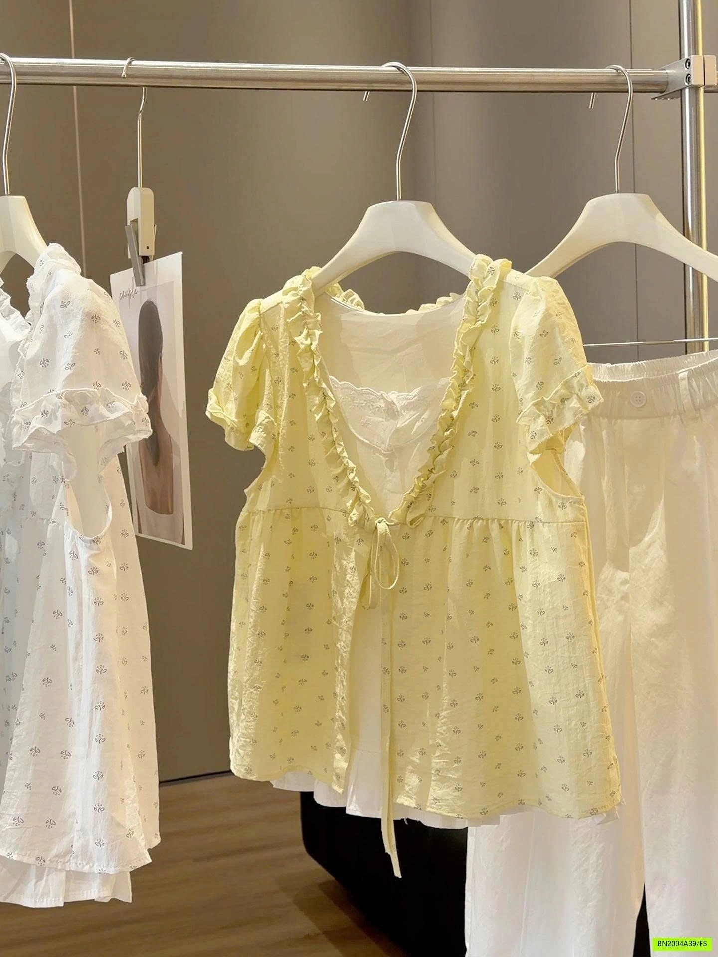 SET ÁO BÈO HOA NHÍ ANNA