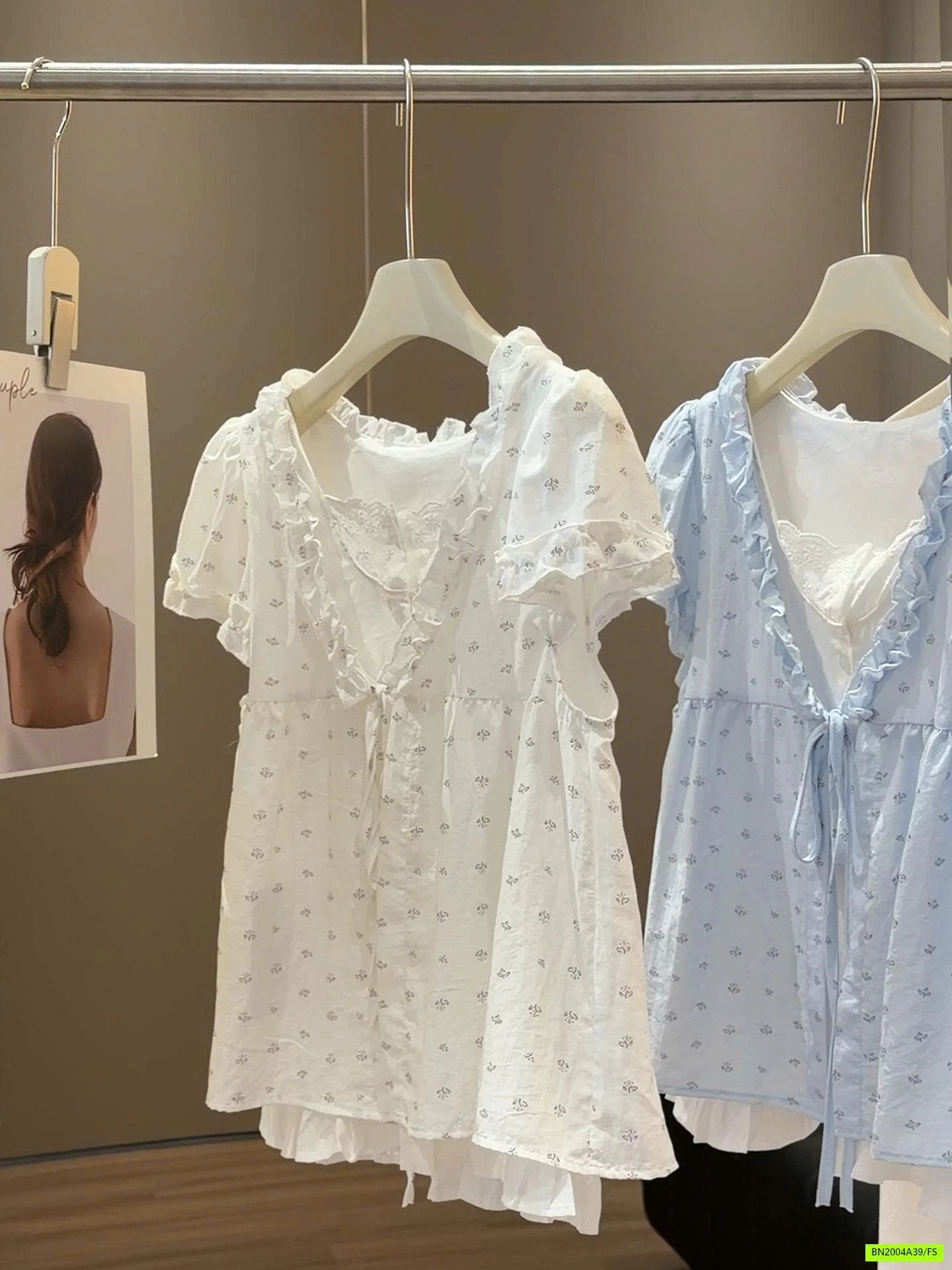 SET ÁO BÈO HOA NHÍ ANNA