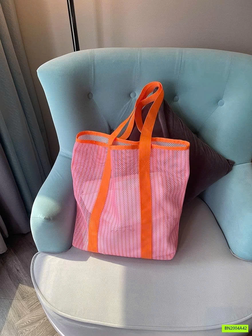 TÚI LƯỚI ĐI BIỂN PHỐI MÀU