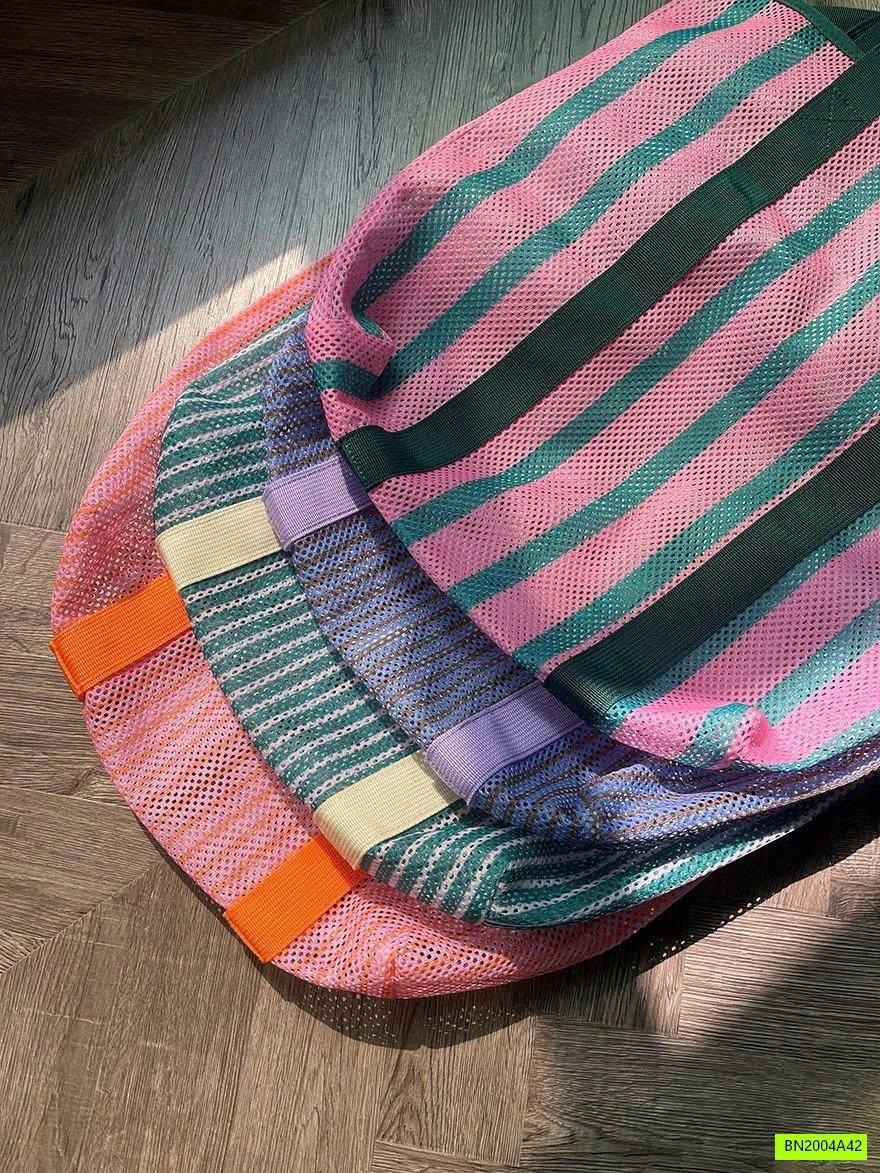 TÚI LƯỚI ĐI BIỂN PHỐI MÀU