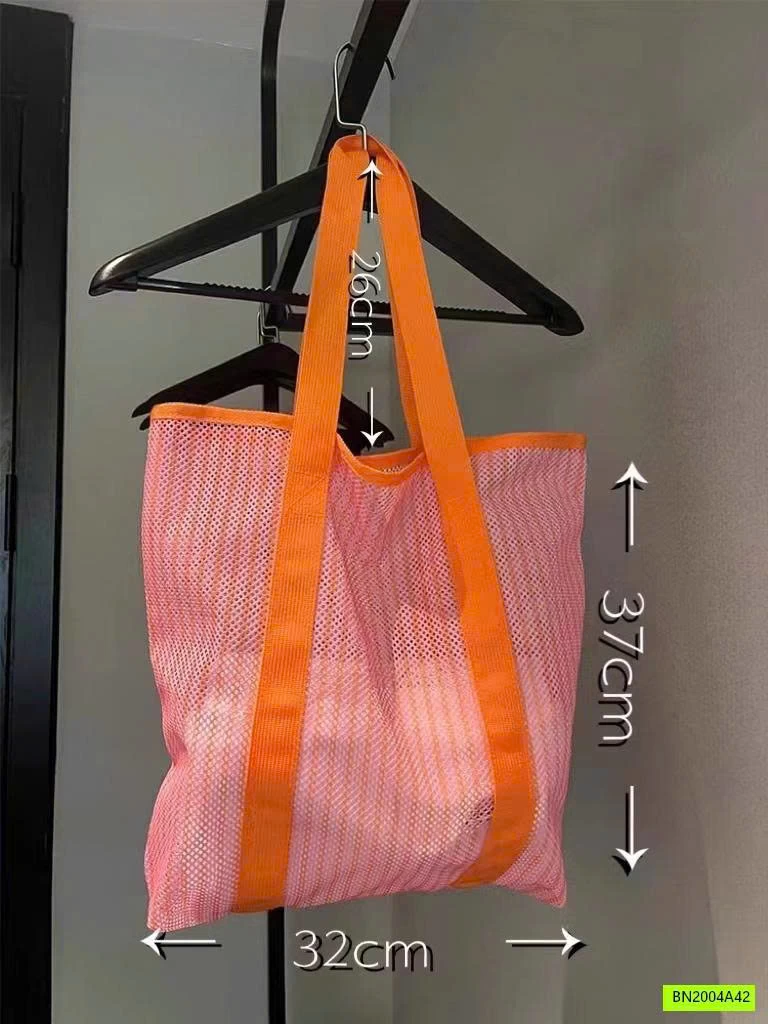 TÚI LƯỚI ĐI BIỂN PHỐI MÀU