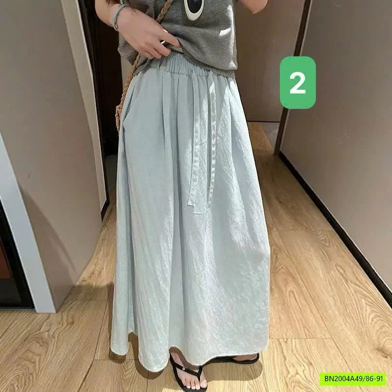 CHÂN VÁY DÀI XÒE CHỮ A , DÁNG SUÔNG PHONG CÁCH VINTAGE