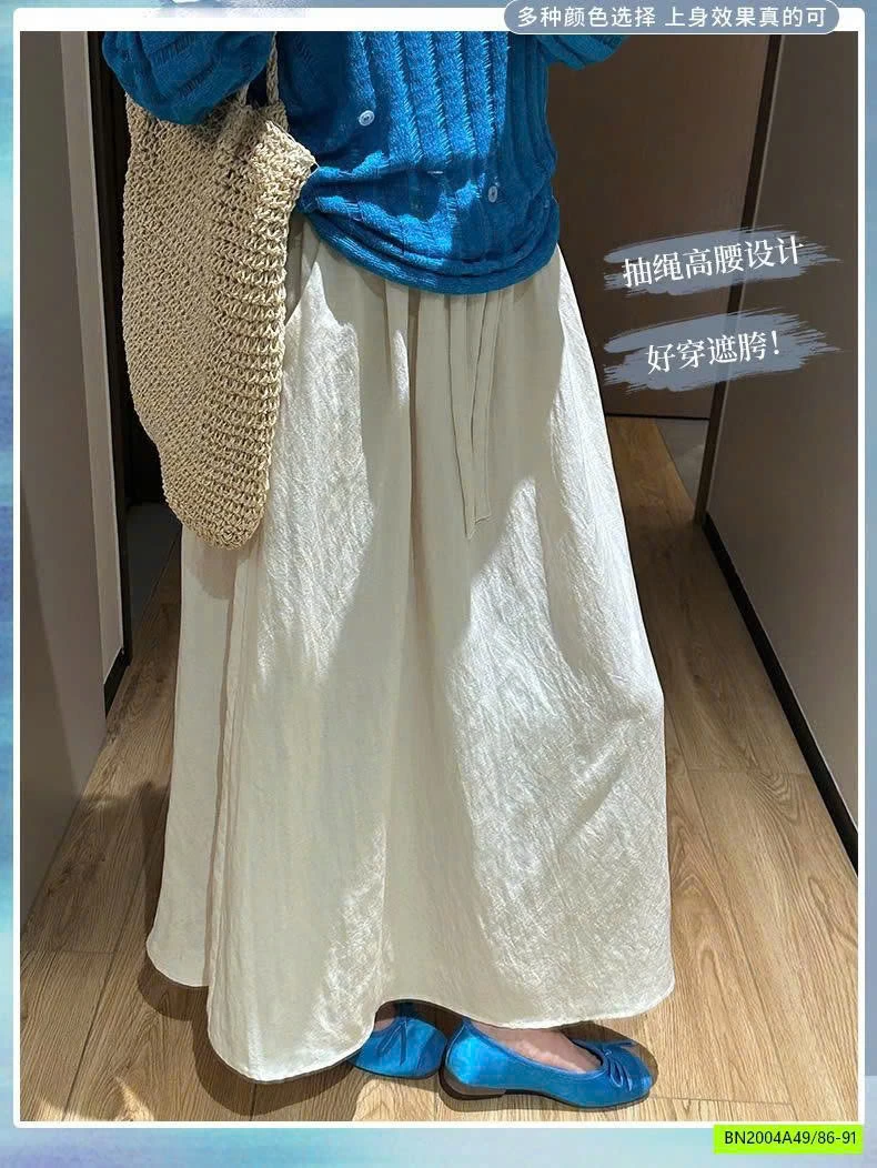 CHÂN VÁY DÀI XÒE CHỮ A , DÁNG SUÔNG PHONG CÁCH VINTAGE