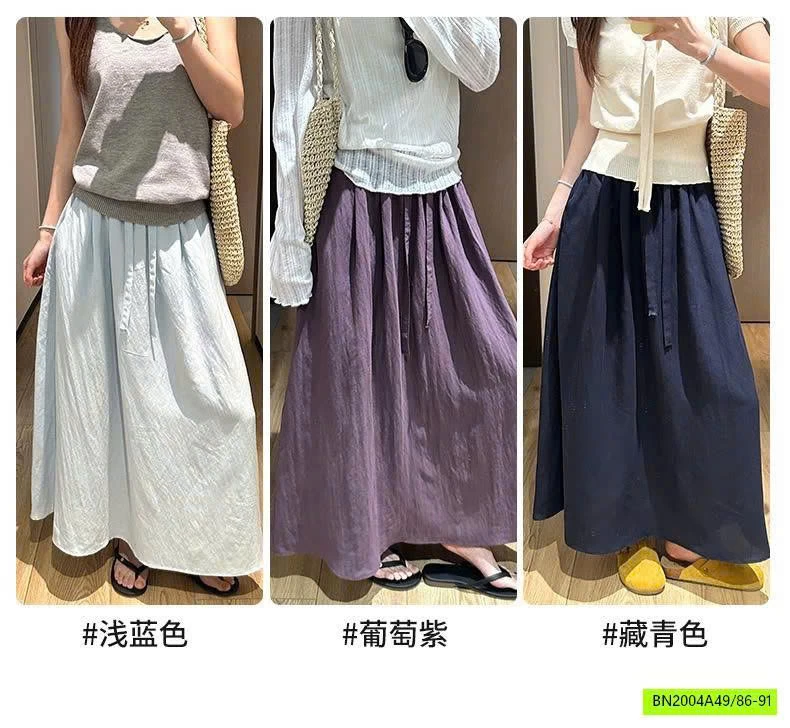 CHÂN VÁY DÀI XÒE CHỮ A , DÁNG SUÔNG PHONG CÁCH VINTAGE