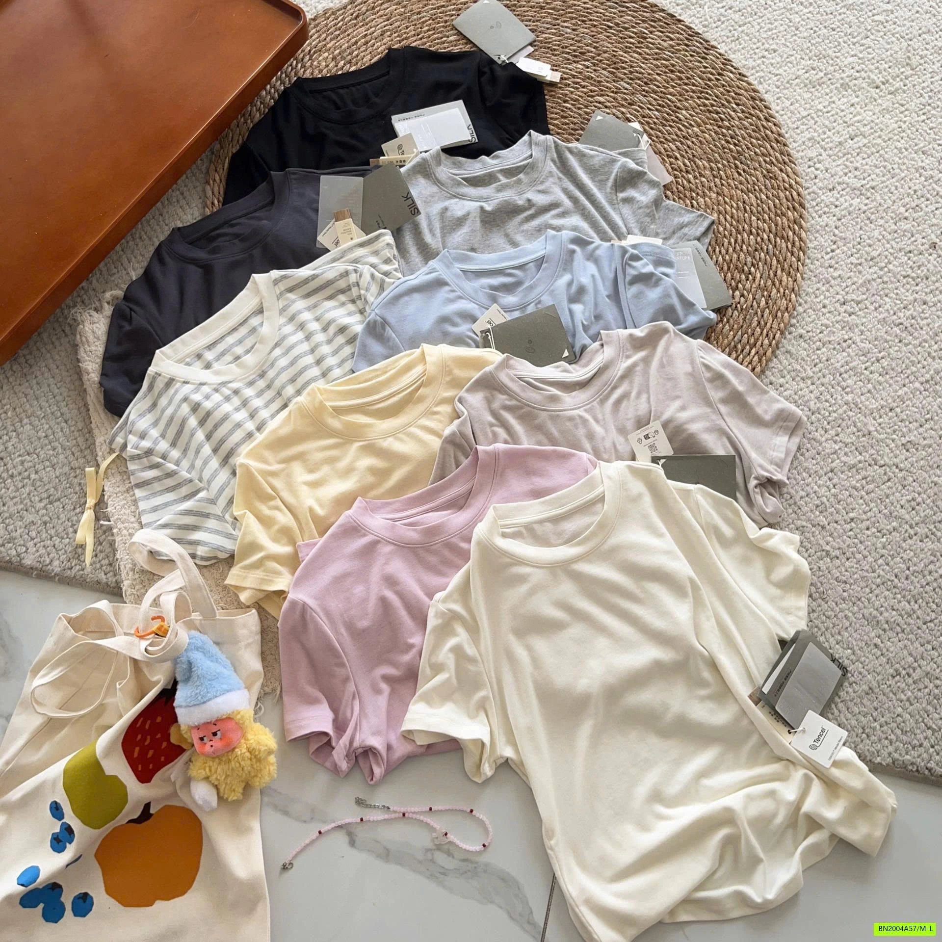 ÁO THUN LẠNH NGẮN TAY XUẤT HÀN