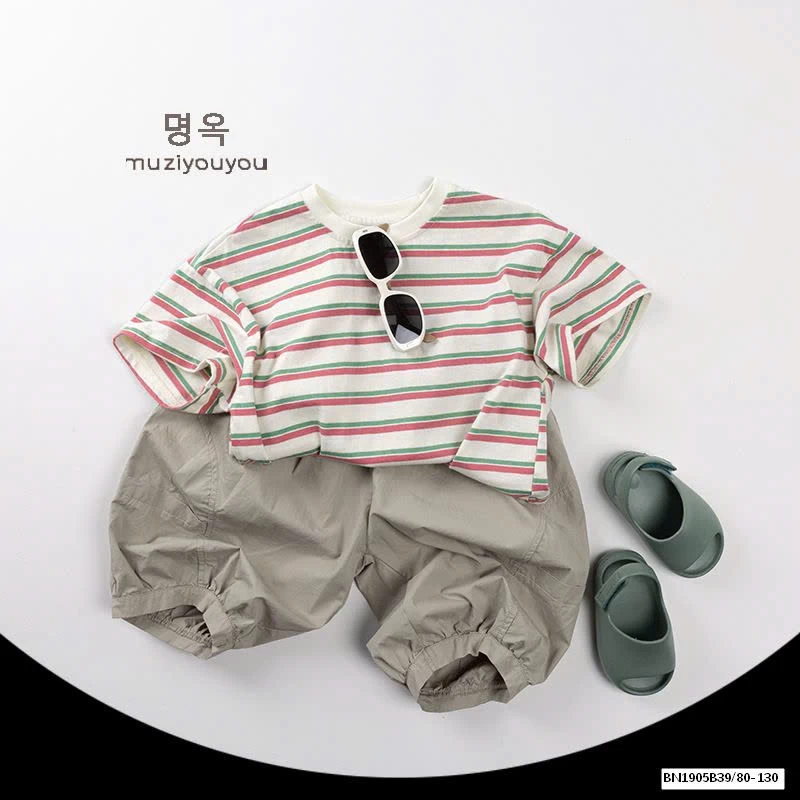 ÁO THUN KẺ HÀN QUỐC MẪU MỚI