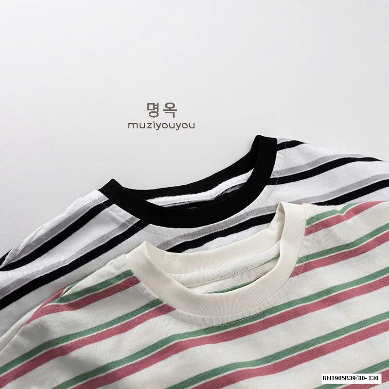 ÁO THUN KẺ HÀN QUỐC MẪU MỚI