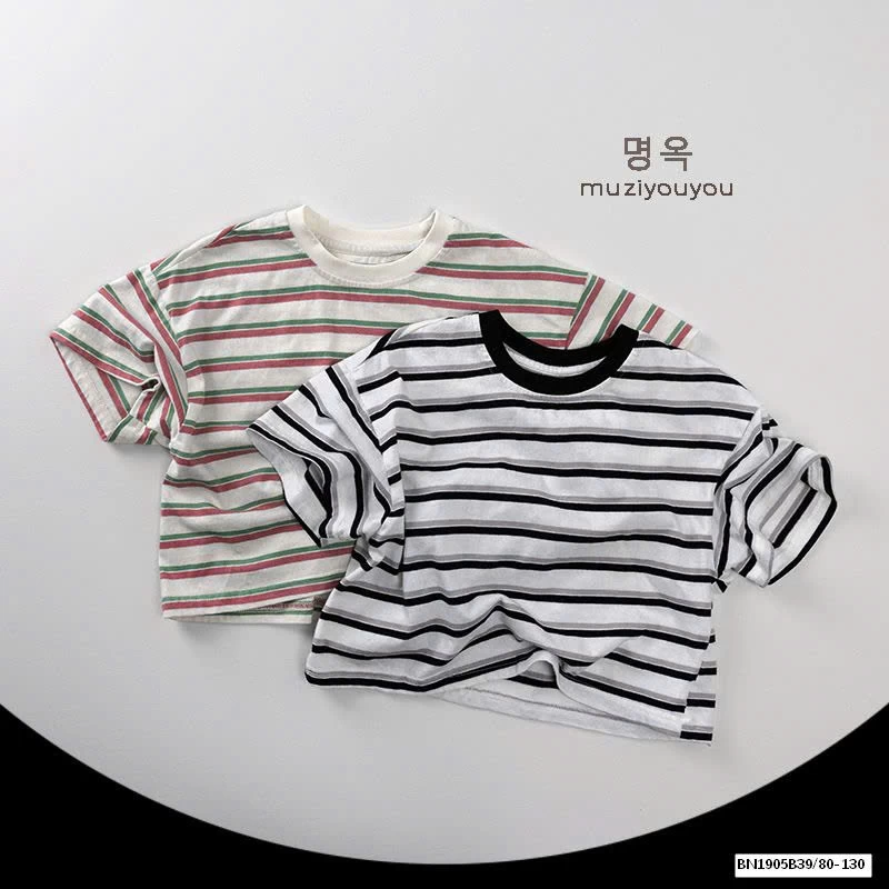 ÁO THUN KẺ HÀN QUỐC MẪU MỚI